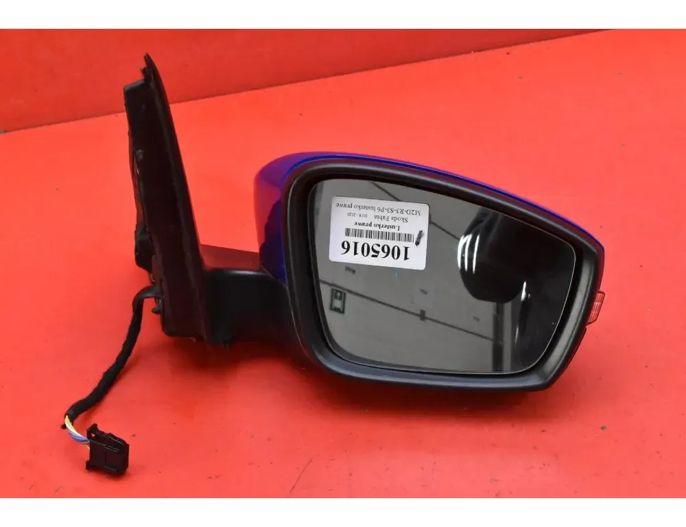 SKODA Fabia 3 generation (2014-2021) Jobb oldali visszapillantó tükör 6V1857408F 34830435