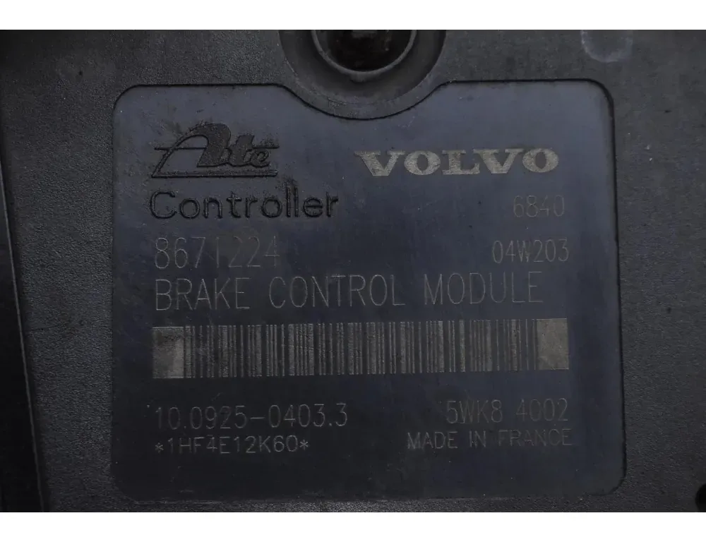 VOLVO XC90 1 generation (2002-2014) ABS szivattyú 08671225 33979138