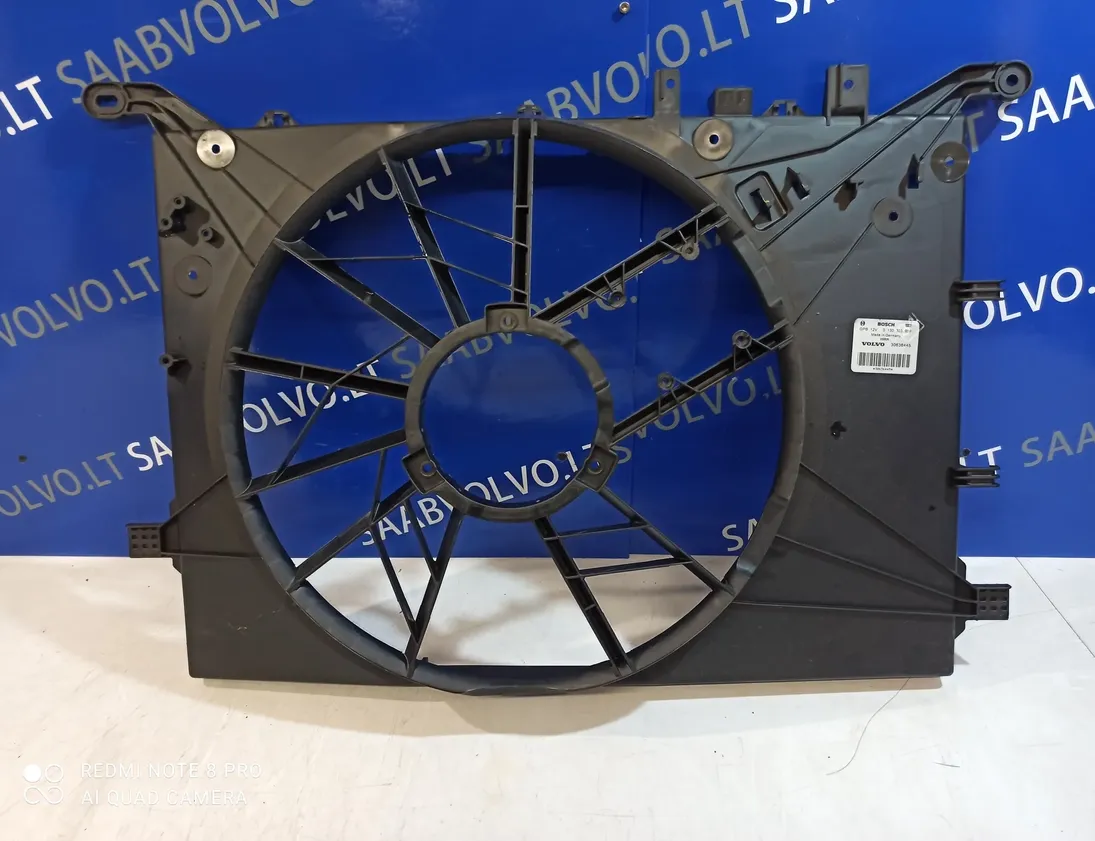 VOLVO S60 1 generation (2000-2009) Motorhűtő-ventilátor hűtője 130303909,0130303909,30636445 12523558