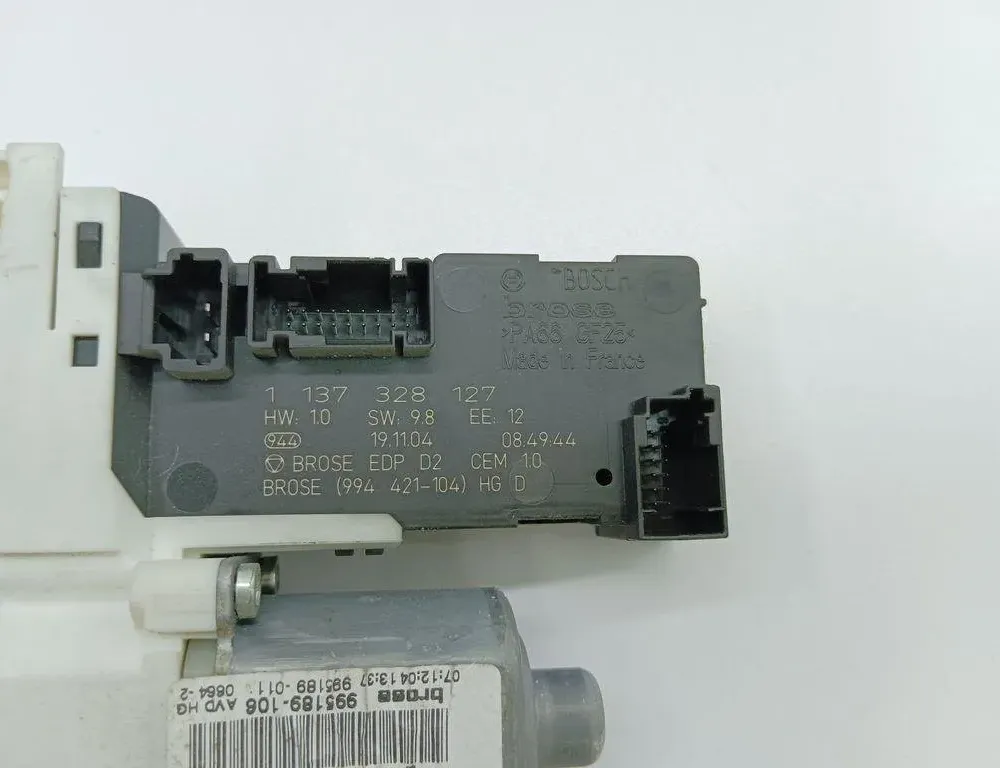 PEUGEOT 407 1 generation (2004-2010) Bal első ajtó ablakemelő motorja 9646594480,1137328127 31165611