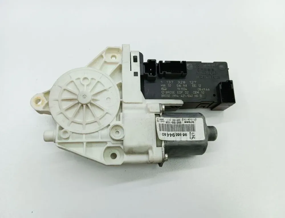 PEUGEOT 407 1 generation (2004-2010) Bal első ajtó ablakemelő motorja 9646594480,1137328127 31165611