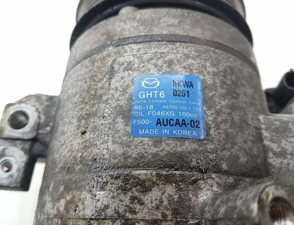 MAZDA 6 GJ (2012-2024) Air Condition Pump F500AUCAA02,FD46XG 31172217