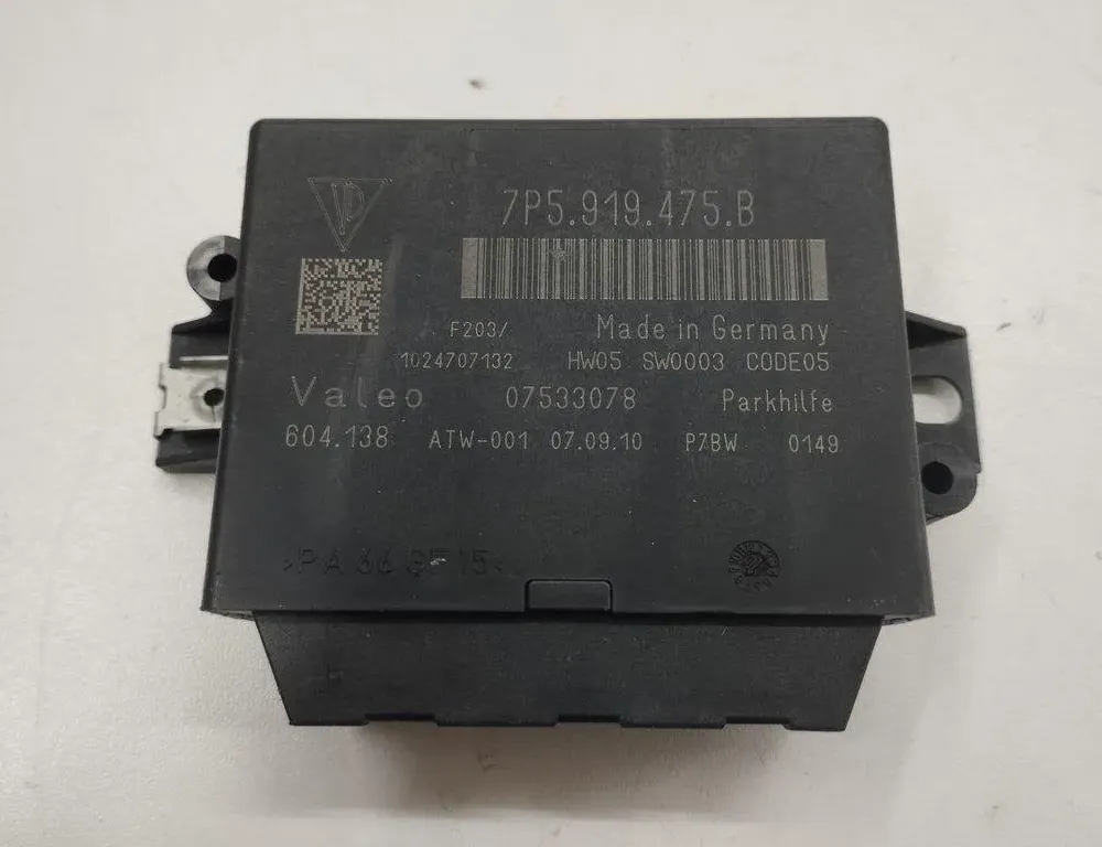 PORSCHE Cayenne 958 (2010-2018) PDC Parkolási távolságot szabályozó egység 7P5919475B 31186265