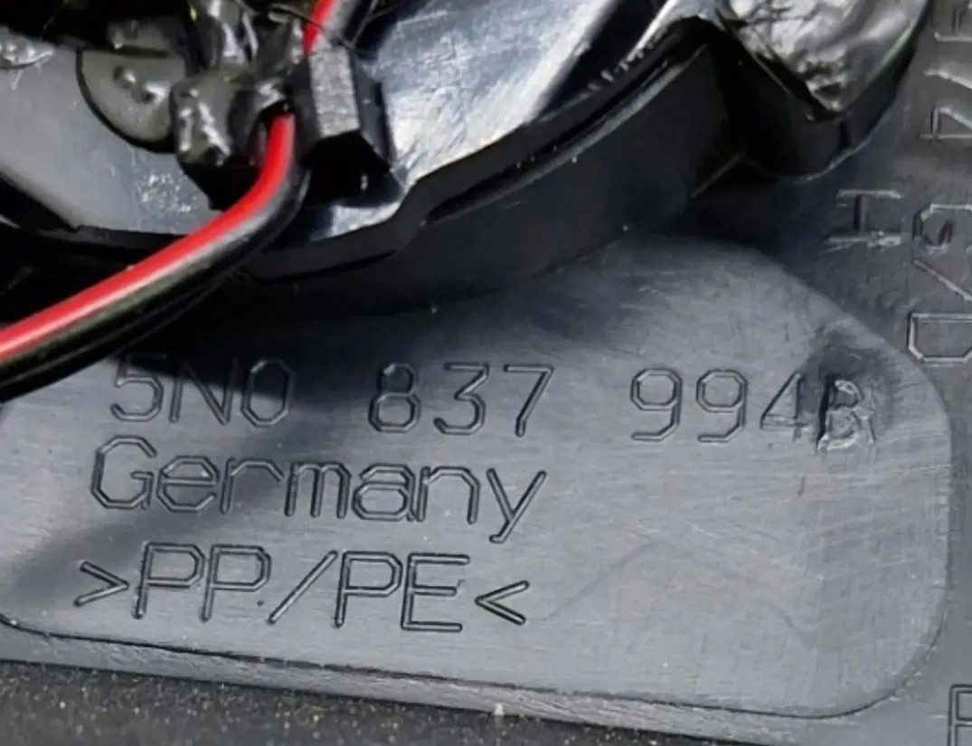 VOLKSWAGEN Tiguan 1 generation (2007-2017) Jobb első ajtó hangfala 5N0837974,5N0035412A 30136290