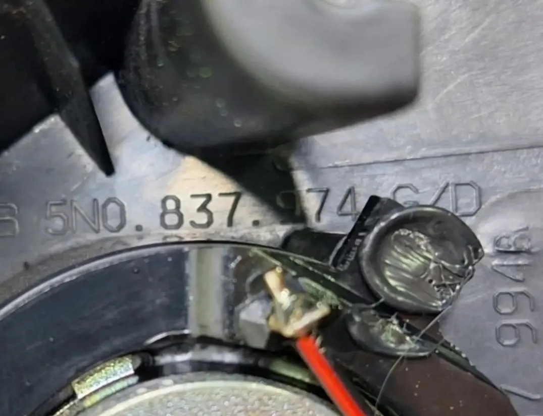 VOLKSWAGEN Tiguan 1 generation (2007-2017) Jobb első ajtó hangfala 5N0837974,5N0035412A 30136290