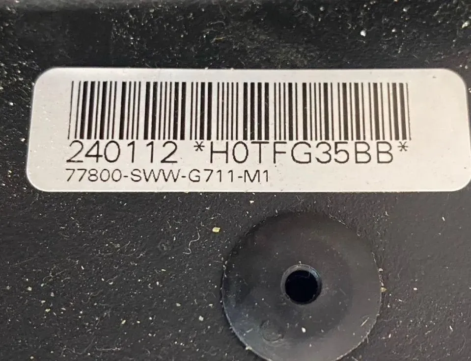 HONDA CR-V 3 generation (2006-2012) Kormánykerék légzsákja 77800SWWG711M1 34837530