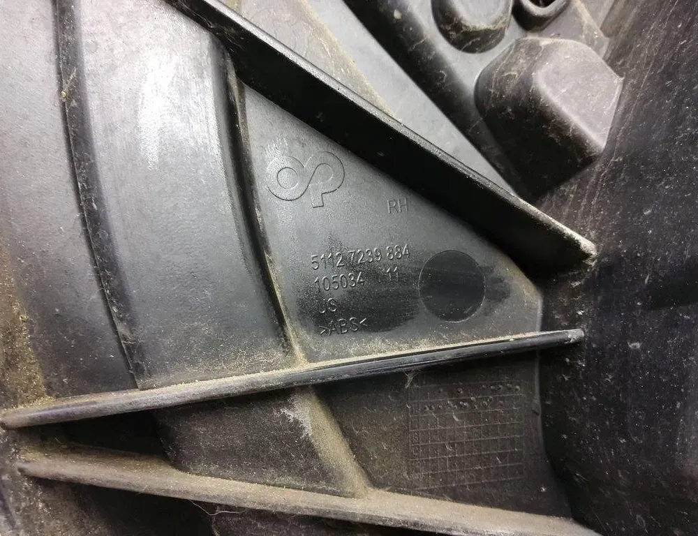 BMW X3 F25 (2010-2017) Держатель заднего бампера правый 7239884 31005461