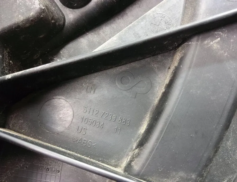 BMW X3 F25 (2010-2017) Rear Left Bumper Bracket 7239883 31014495