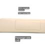 PORSCHE Panamera 970 (2009-2016) Knee SRS Airbag 97080306204 32835569