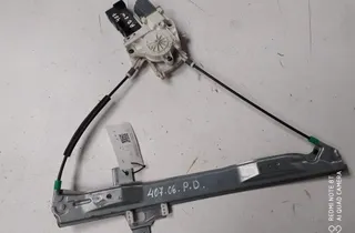 PEUGEOT 407 1 generation (2004-2010) Front Right Door Window Regulator 9646594480 28605836