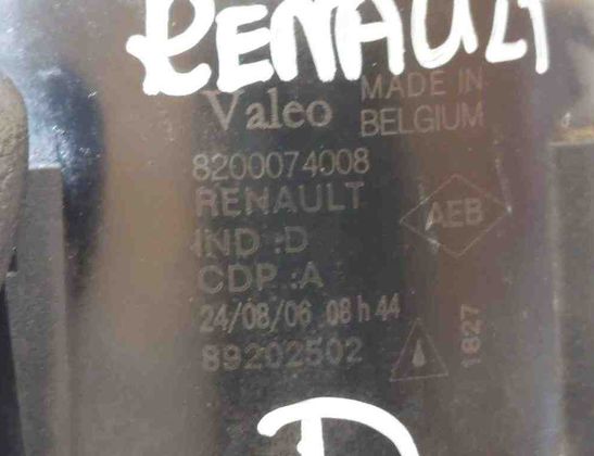 RENAULT Scenic 4 generation (2017-2023) Противотуманка бампера передняя правая 89210094,8200074008,89202502 32727776