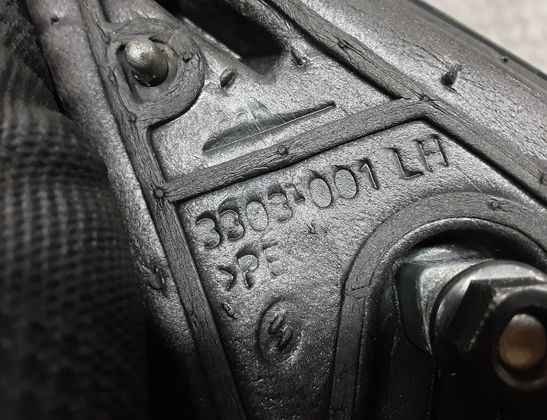 VOLVO V50 1 generation (2003-2012) Left Side Wing Mirror 3303001 32832553