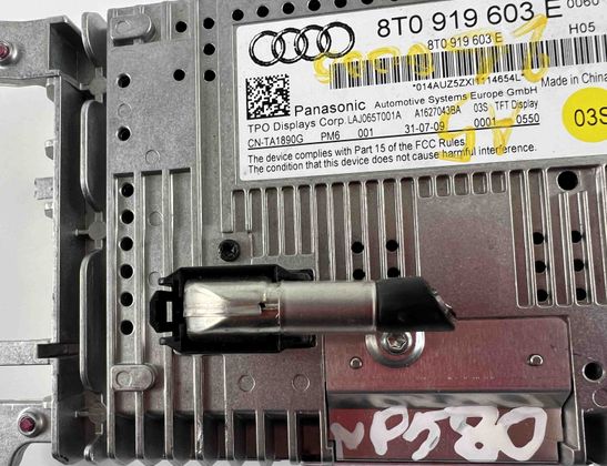 AUDI A5 8T (2007-2016) Екран навигаций 8T0919603E 26249749