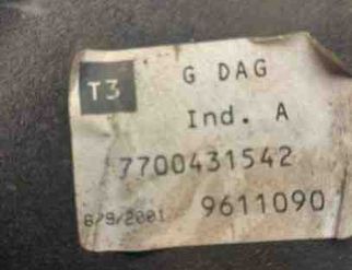 RENAULT Scenic 2 generation (2003-2010) Right Side Wing Mirror 7700431542,9611090 25910738