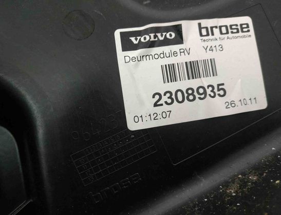 VOLVO XC60 1 generation (2008-2017) Front Right Door Window Regulator 30753328,2308935 17733149