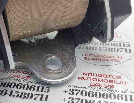 AUDI Q7 4L (2005-2015) Ремень безопасности задний правый 4L0857806G 31470874