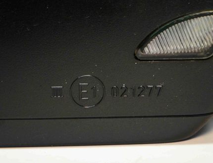VOLKSWAGEN Golf R 7 generation (2013-2019) Right Side Wing Mirror 5Q0959593B,5Q0959592B,E1021277 10599433