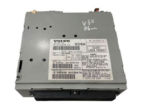 VOLVO V50 1 generation (2003-2012) Zenelejátszó GPS-szel 30775583AA,30732669,64190479 32976525