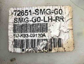 HONDA Civic 8 generation (2005-2012) Замок задней левой двери 72651smgg0 30591261