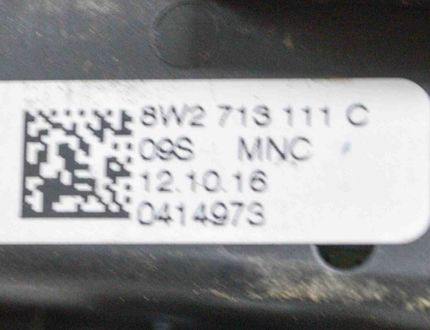 AUDI A5 F5 (2016-2024) Sebességváltó kar műanyag díszítőcsíkja 8W2713111C 15198158