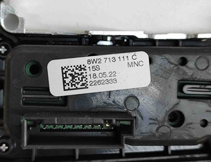 AUDI A5 Sportback F5 (2016-2024) Sebességváltó kar műanyag díszítőcsíkja 8W2713111C 31548014