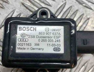 AUDI A4 B7/8E (2004-2008) Датчик ускорения 8E0907637A,0265005245 30537292