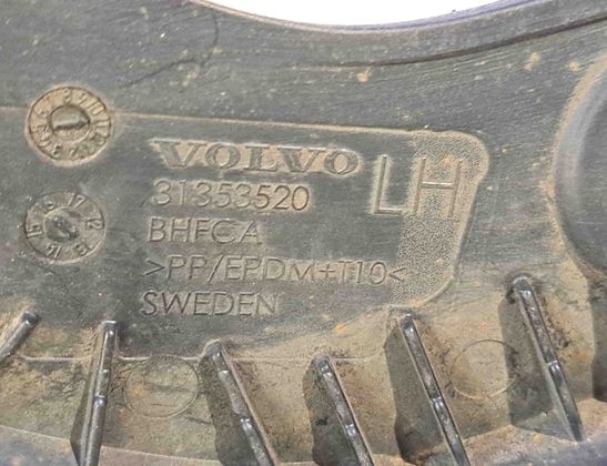 VOLVO S60 2 generation (2010-2020) Брызговик передний левый 31353520 22480251