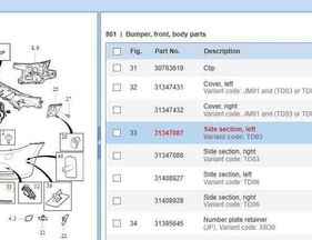 VOLVO V40 2 generation (2012-2020) Левый угол переднего бампера 31353520 22480547