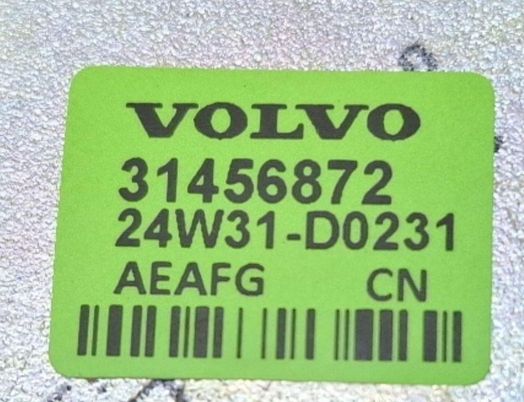 VOLVO XC60 Bal hátsó biztonsági öv 31456872 32975302