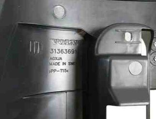 VOLVO XC60 2 generation (2017-2024) Kormányszerkezet díszítőléce 31363691 24577076