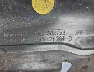 AUDI A5 Sportback F5 (2016-2024) Radiátor légterelő 8W6121284D 32433673