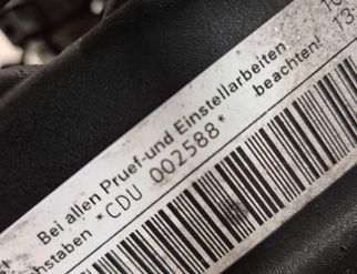 AUDI A7 C7/4G (2010-2020) Motor CDU 32970791